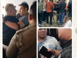 Kebebasan Pers Dibelenggu! Awak Media Didorong, Dipiting, Dilarang Liputan.