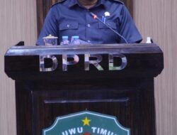 5 Poin Ranperda Dibahas Pansus DPRD Lutim, Fraksi Nasdem Vote Setuju.
