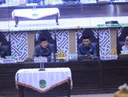 Disampaikan Dalam Banggar, Lembaga Legislatif Lutim Titip Catatan Penting Untuk Lembaga Eksekutif.