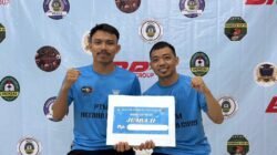 Atlet Tenis Meja Binaan PTMBG Lutim Berhasil Berdiri Di Podium 2 Di Open Tournament TMRU CUP III.