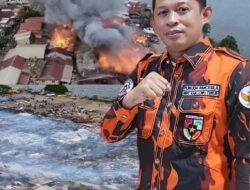 Rusdi Layong, ST Instruksikan Dirikan Posko Bantu Korban Kebakaran Di Sorowako.