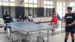 Babak Final Tenis Meja Putri Batara Guru Cup. Ibu Dan Anak Perebutkan Juara 1.