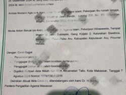 Pengusaha Asal Makassar Bantah Mantan Suami Terkait Tuduhan Akta Cerai Palsu.