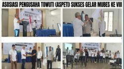 Mubes ASPETI Lutim Ke-VIII, H. Usman Sadik Terpilih Sebagai Ketua.