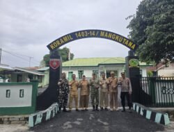 Dandim 1403/Palopo Letkol Inf Windra Sukma Prihantoro Kunjungi Prajurit Di Perbatasan.