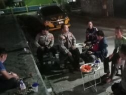 Antisipasi Gangguan Kamtibmas, Polsek Mangkutana Gelar Patroli Wilayah Malam Minggu.