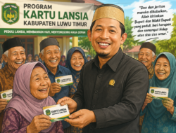 Rusdi Layong: Kartu Lansia Bukti Nyata Kepedulian Bupati dan Wakil Bupati Luwu Timur kepada Orang Tua Kita