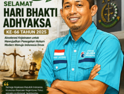 Rusdi Layong Apresiasi Dedikasi Korps Adhyaksa, Harap Kejari Luwu Timur Terus Jadi Garda Terdepan Penegakan Hukum.