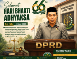 Wahidin Wahid: Hari Bhakti Adhyaksa Momentum Memperkuat Kepercayaan Publik terhadap Penegakan Hukum.
