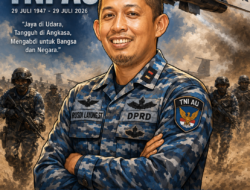 Rusdi Layong Ucapkan Selamat Hari Bakti TNI AU ke-79: Apresiasi Pengabdian Prajurit Penjaga Langit Indonesia.