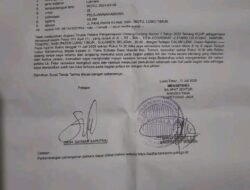 Lurah Tomoni Dipolisikan, Diduga Keroyok Warga Bersama Rekannya.