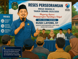 Rusdi Layong Gelar Reses di Balantang, Serap Aspirasi Warga Dusun Toddopuli