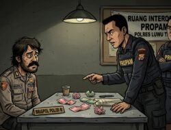 Dugaan Pemberian Uang kepada Oknum Polisi di Wotu Diperiksa Propam