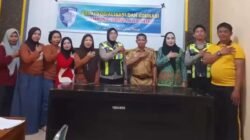 Wujudkan “Kampung Tertib Lalu Lintas”, Sat Lantas Polres Luwu Timur Sosialisasi ke Desa Puncak Indah