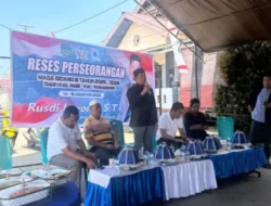 Reses Rusdi Layong di Balantang, Warga Soroti Penerangan Lapangan dan Infrastruktur.