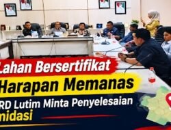 Komisi III DPRD Luwu Timur Fasilitasi Sengketa Lahan Bersertifikat di Desa Harapan.