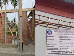 Proyek Revitalisasi TK Pembina Kalaena Disorot Warga, Dugaan Ketidaksesuaian Material Diklarifikasi.