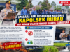 Upacara HKN di Burau, Kapolsek Imbau Warga Cegah Karhutlah dan Jaga Pemerataan Pengairan.