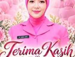 Ny. Rasna Agusman, Bhayangkari Polres Luwu Timur, Sampaikan Apresiasi dan Penghormatan atas Dedikasi Pengurus Bhayangkari.