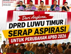 DPRD Luwu Timur Dapil II Turun ke Lapangan, Serap Aspirasi untuk Perubahan APBD 2026.