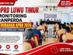 DPRD Luwu Timur Dapil IV Monitoring Ranperda Perubahan APBD 2026, Aspirasi Tomoni dan Tomoni Timur Diserap.