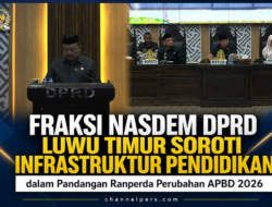 Pandangan Fraksi NasDem: Infrastruktur Pendidikan Lutim Masih Butuh Perhatian.