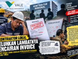 Ketua Aspeti Towuti: Keluhan Kontraktor Lokal Soal Invoice Sudah Kami Dengar, PT Vale Diminta Evaluasi