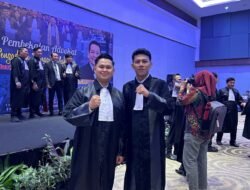 Dua Kuasa Hukum PT Dibalik Layar Management Resmi Dilantik Jadi Advokat, Andi Vickry Juniawan, S.H. Dan Syafri Mulyadi, S.H., M.H.,